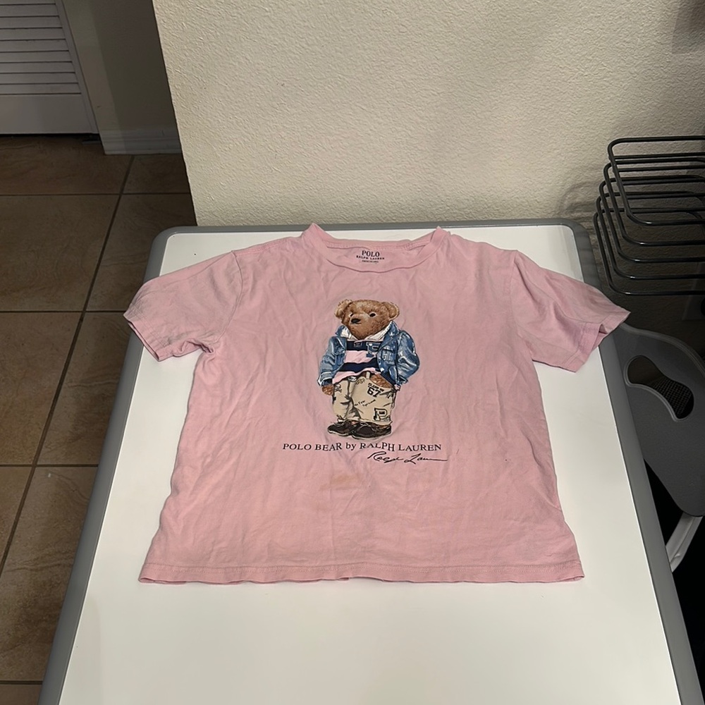 Polo by Ralph Lauren Pink Casual Short Sleeve Tee